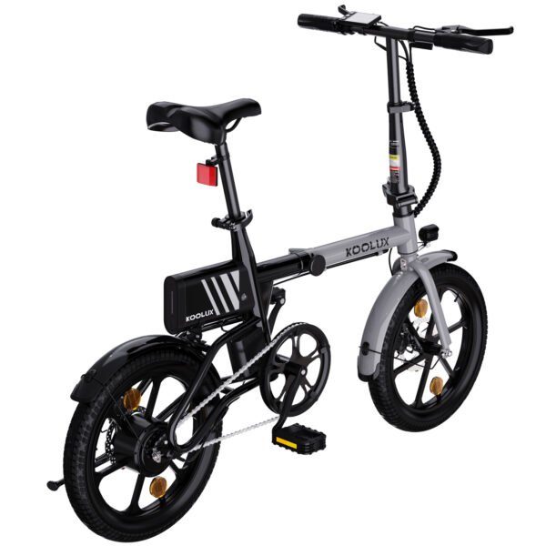 E-WHY X1 Foldable Electric Bike – Lightweight Aluminum Frame, 250W Motor, 60 km Range, 16” Tires, Compact Design - Image 8