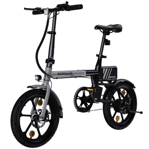 E-WHY X1 Foldable Electric Bike – Lightweight Aluminum Frame, 250W Motor, 60 km Range, 16” Tires, Compact Design - Image 4
