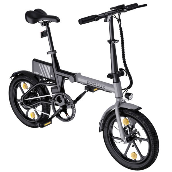 E-WHY X1 Foldable Electric Bike – Lightweight Aluminum Frame, 250W Motor, 60 km Range, 16” Tires, Compact Design