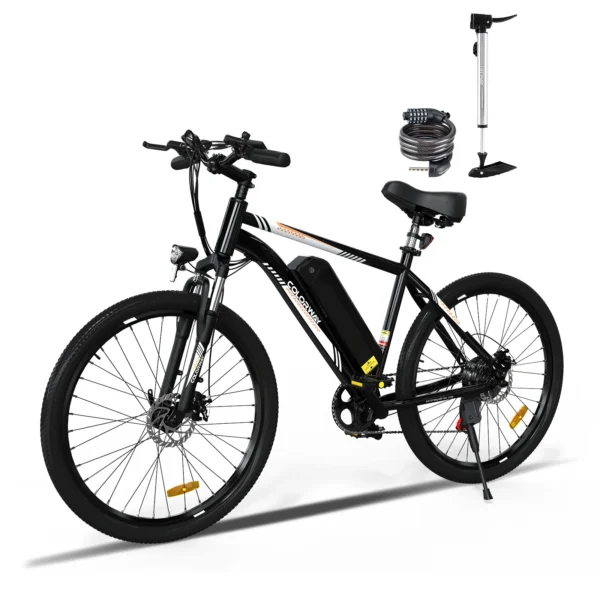 e-Why BK15 Electric Bicycle – 36V 15Ah Removable Battery, Dual Modes, LCD Display, 250W Motor - Image 2