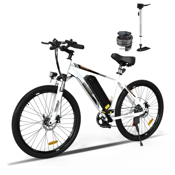 e-Why BK15 Electric Bicycle – 36V 15Ah Removable Battery, Dual Modes, LCD Display, 250W Motor