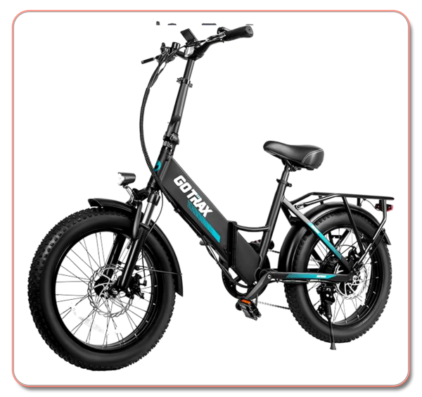 "Z4 Pro: Folding Fat Tire Electric Bike for Commutes & Adventures" - Image 3