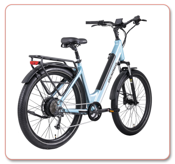 E-Why City 2 Top Tube eBike | Award-Winning Design with Upgraded Features Class III Electric Bike, Pedal Assist & Throttle, Integrated Battery - Image 5