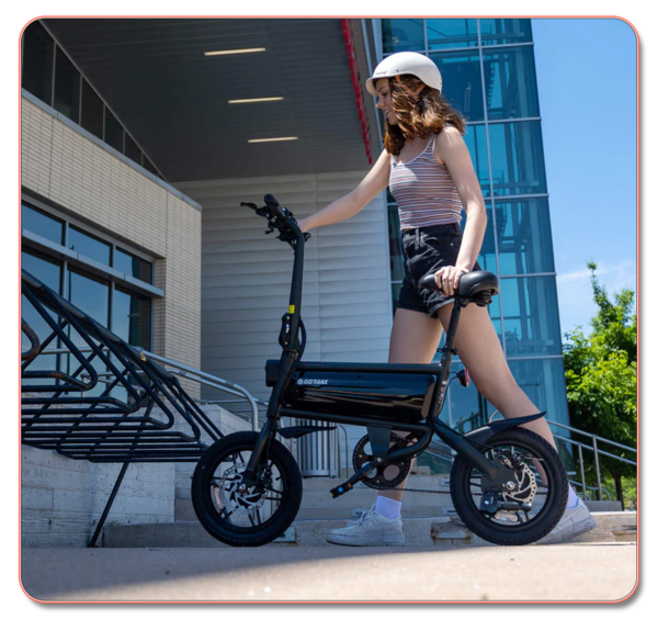 '' Foldable Electric Bike with 350W Motor for Daily Commute” - Image 2