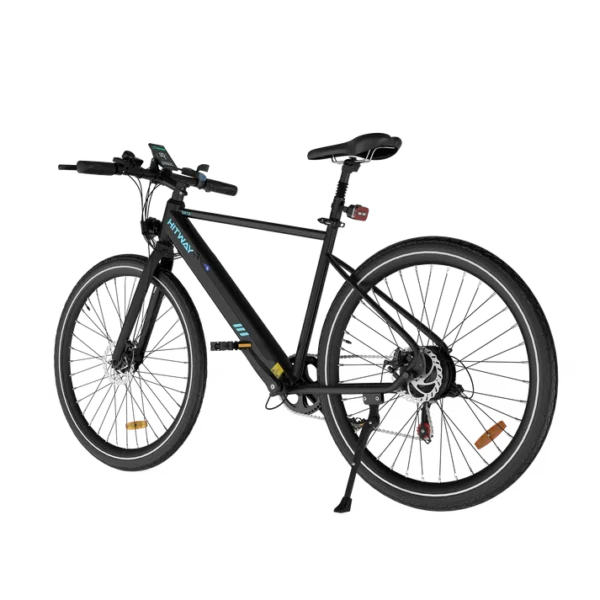 HITWAY BK19 Electric Road Bike - Lightweight, 700x42C Tires, 80km Range, Shimano 7S, LCD Display    - Image 10