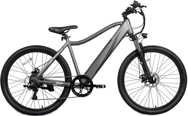 E-Why 26" Highland Electric Bike | 20 MPH Speed, Durable Alloy Frame, Shimano 7-Speed Comfortable E-Bike with Disc Brakes, Adjustable Seat, and Front Suspension - Image 3