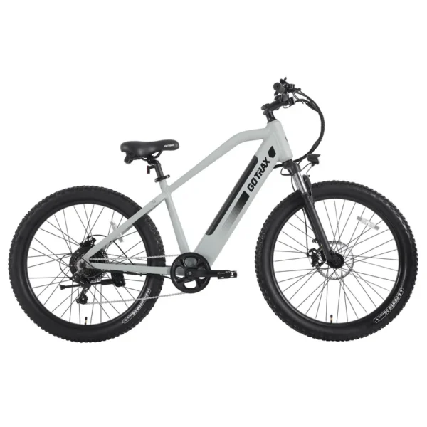 eWhy Adults' Braeburn 500W Electric Mountain Bike | Durable Steel Frame with 7-Speed Shimano Gear