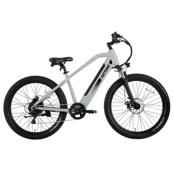 eWhy Adults' Braeburn 500W Electric Mountain Bike | Durable Steel Frame with 7-Speed Shimano Gear - Image 4