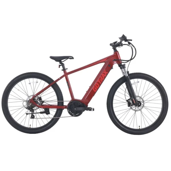 “High-Speed E-Bike Adjustable Suspension & Durable Frame”